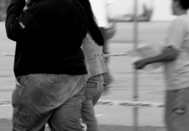 Fatboy Walking  |  Street Photography |&nbsp;Coffeepuss