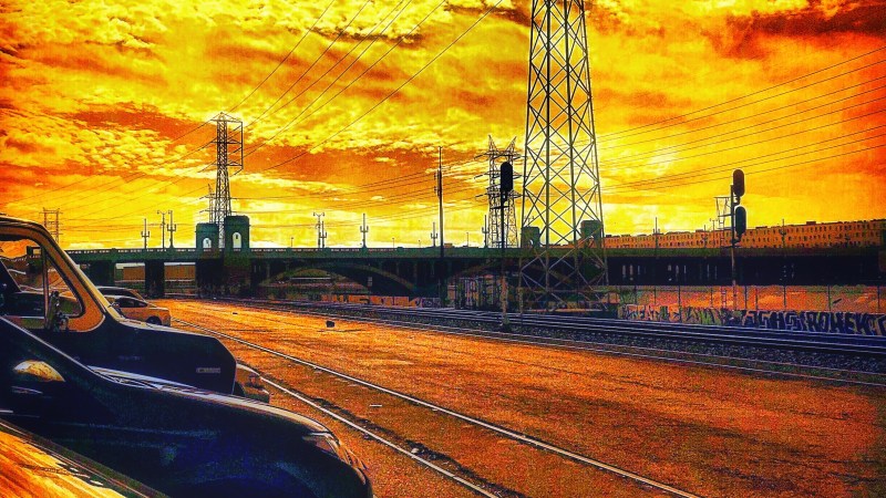 Downtown L.A.@Sunset